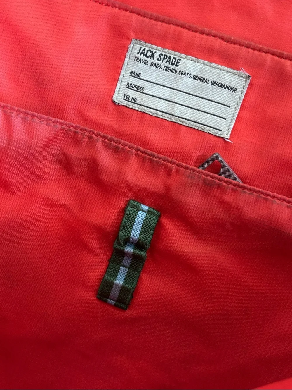 Jack Spade sleek messenger
